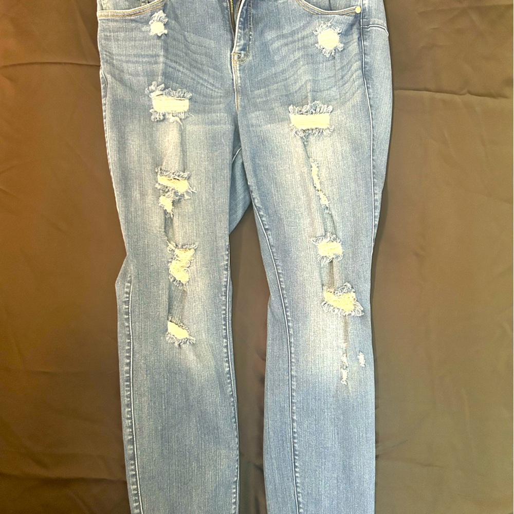 Torrid Skinny Distressed Skinny Jean